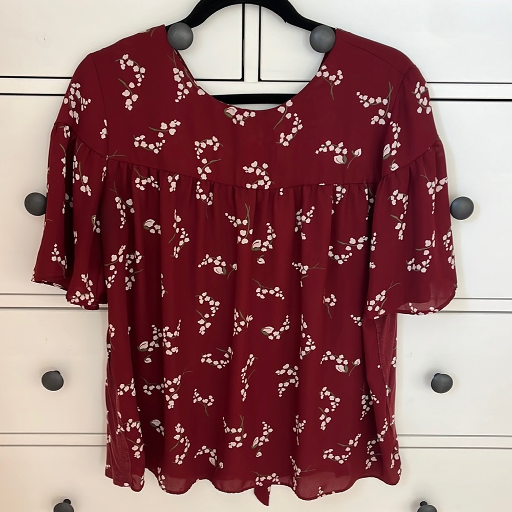 LOFT Fall Flowy Blouse
